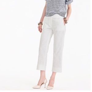 J. Crew Eyelet Pants